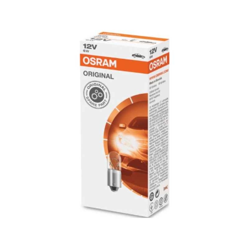 OSRAM Ersatzlampe MINIXEN Xenon 12V 6W BA9s