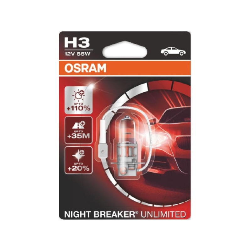OSRAM Ersatzlampe Night Breaker Unlimited Auslaufartikel