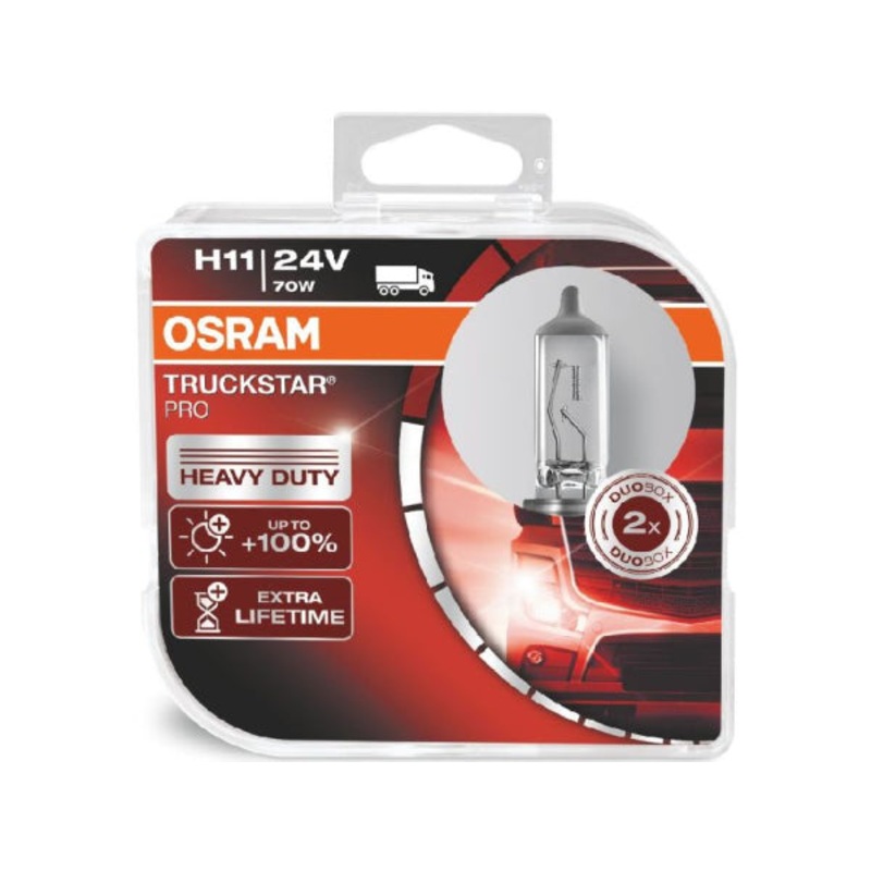 OSRAM Ersatzlampe TRUCKSTAR Pro H11 24V 70W