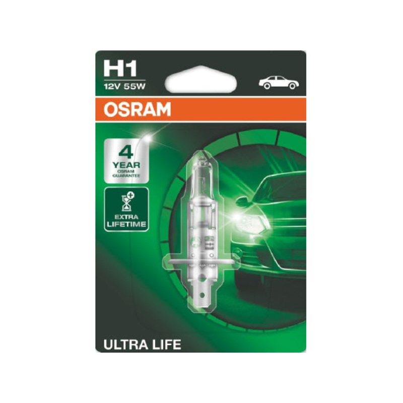 OSRAM Ersatzlampe ULTRA LIFE H1 12V 55W P14.5s