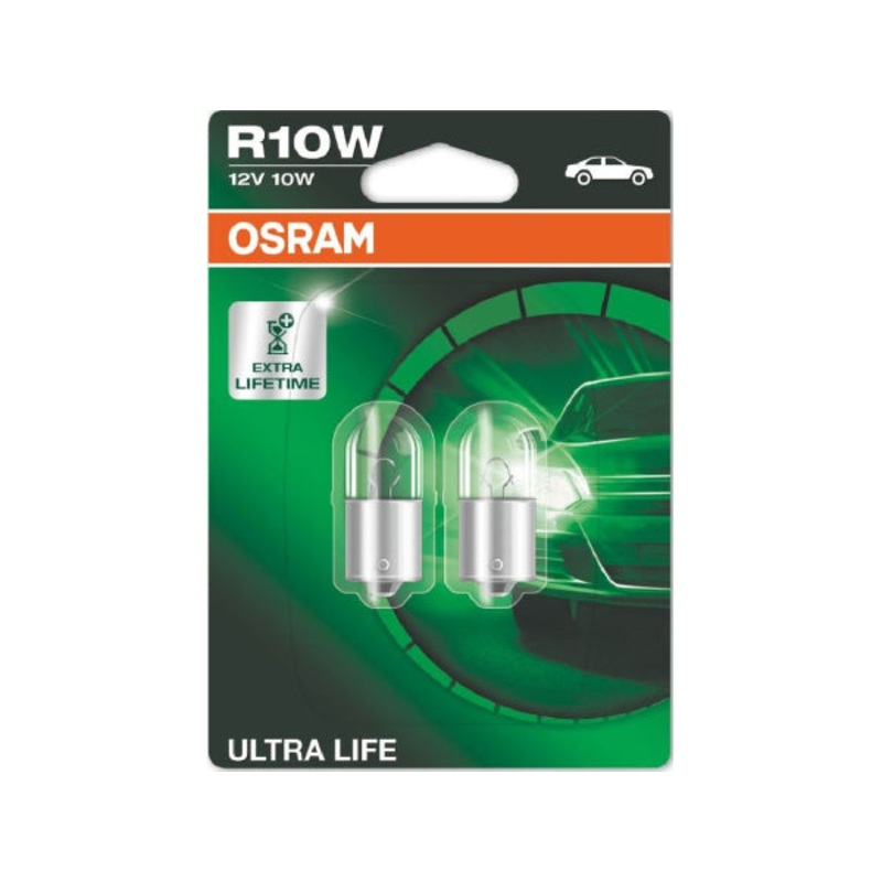 OSRAM Ersatzlampe ULTRA LIFE R10W 12V 10W BA15s
