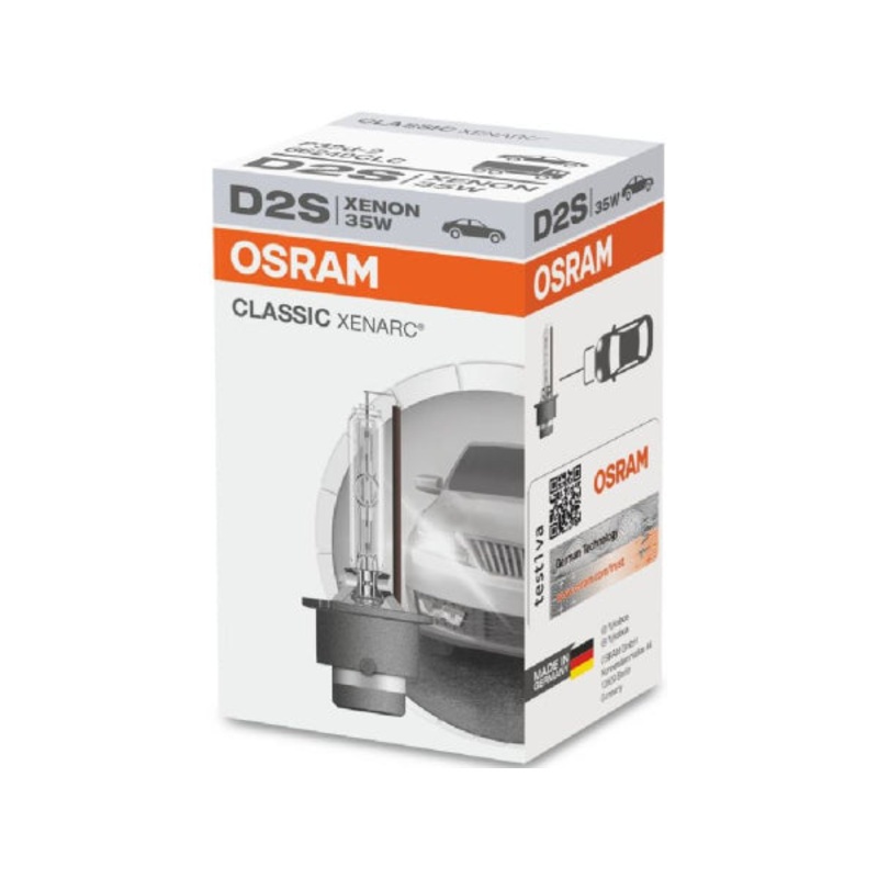 OSRAM Ersatzlampe XENARC Classic D2S 35W P32d-2 4000K