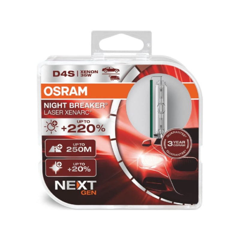 OSRAM Ersatzlampe XENARC Night Breaker Laser Duobox