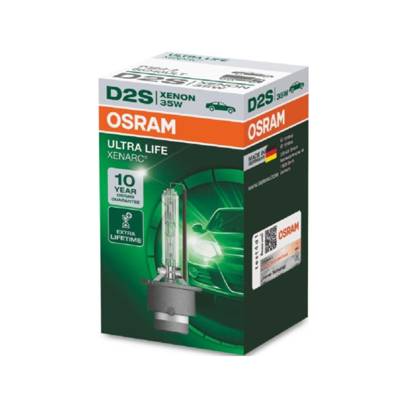 OSRAM Ersatzlampe Xenarc Ultra Life D2S 35W P32d-2