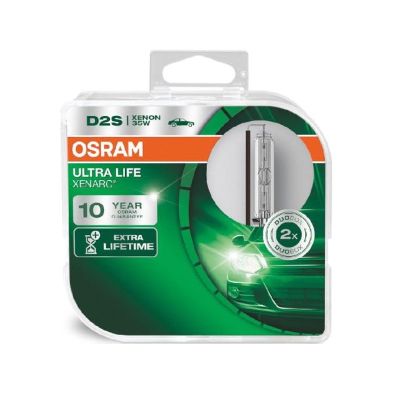 OSRAM Ersatzlampe Xenarc Ultra Life D2S Duobox 35W / P32d-