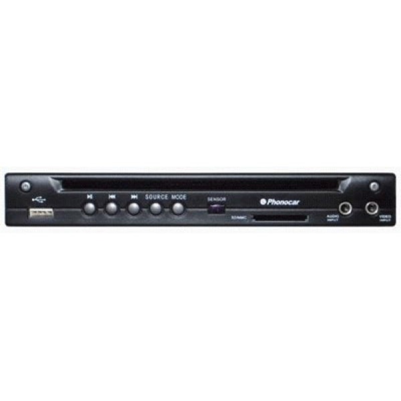 Phonocar Autoradio DVD Player Extra-Slim mit USB-SD slots