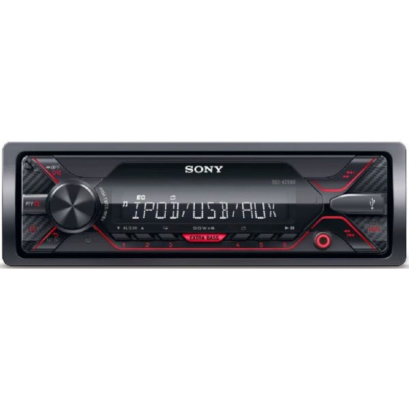 SONY Autoradio Mechaless Tuner Front USB & Aux-In
