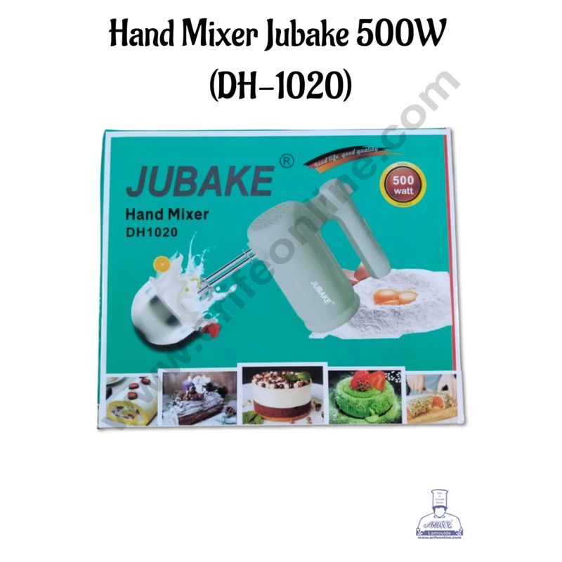 CAKE DECOR  Jubake Electric Hand Beater 500 W - Green (Model No:DH-1020)
