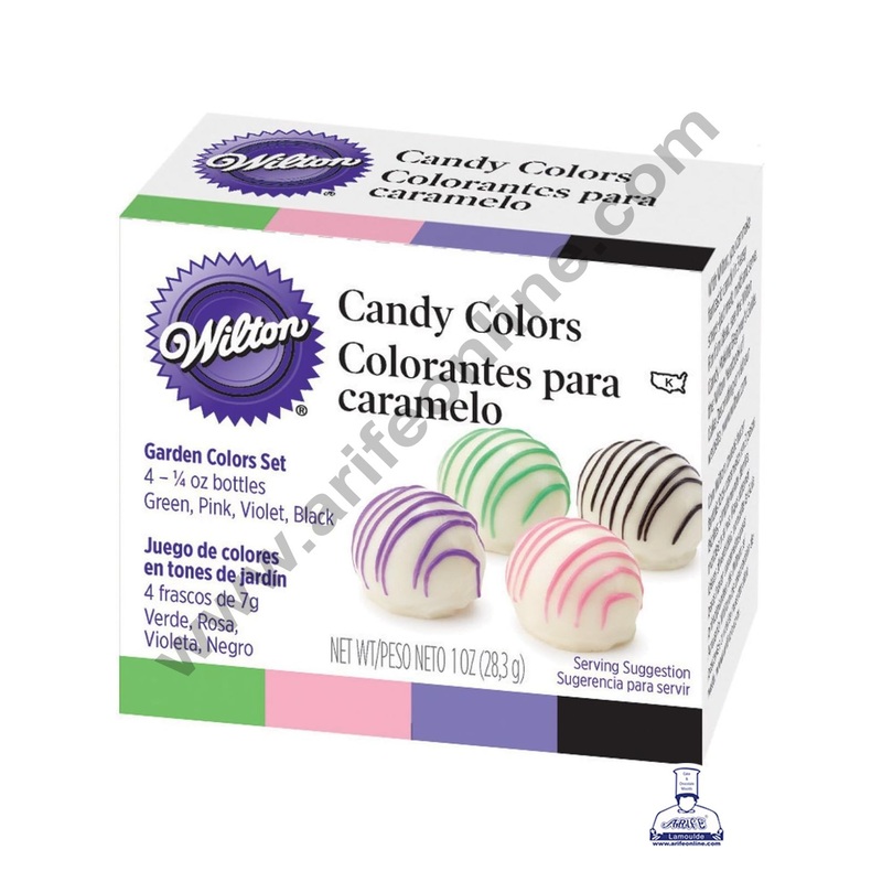 Wilton Primary Candy Color Set of 4
