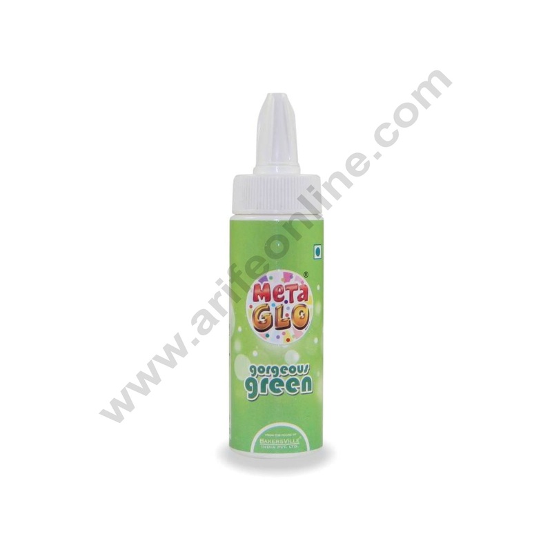 MetaGlo Food Color Powder Gorgeous Green, 25g