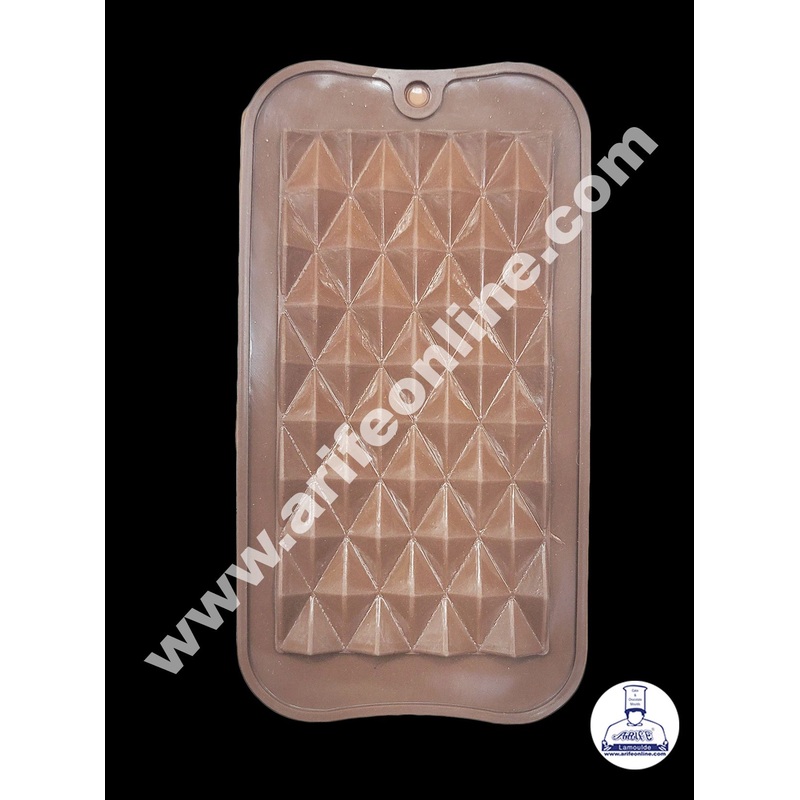 Cake Decor 1 Cavity Diamond Shape Silicone Bar Mold Chocolate Mould ( SBCM-688 )