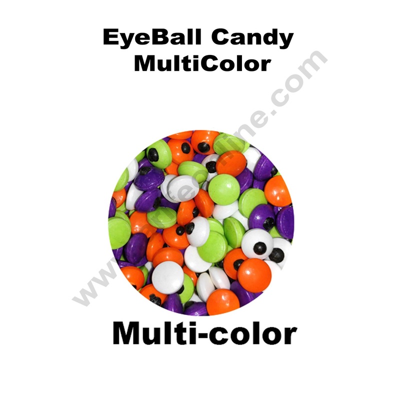 Cake Decor Sugar Candy - Eyeballs Candy Multi Color - 500 gm