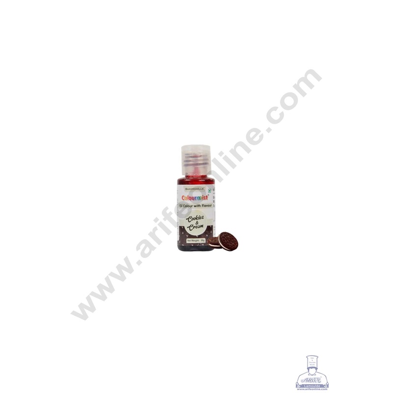 Colourmist Oil Colour With Flavour - Cookies & Cream ( 30 Gram )