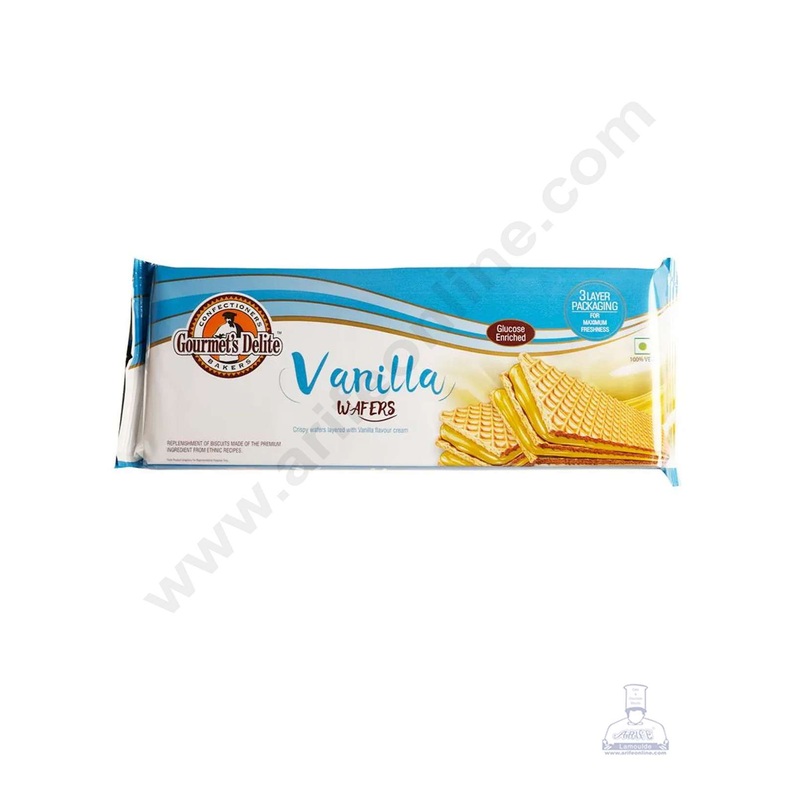 Gourmets Delite Flavored Wafers - Vanilla