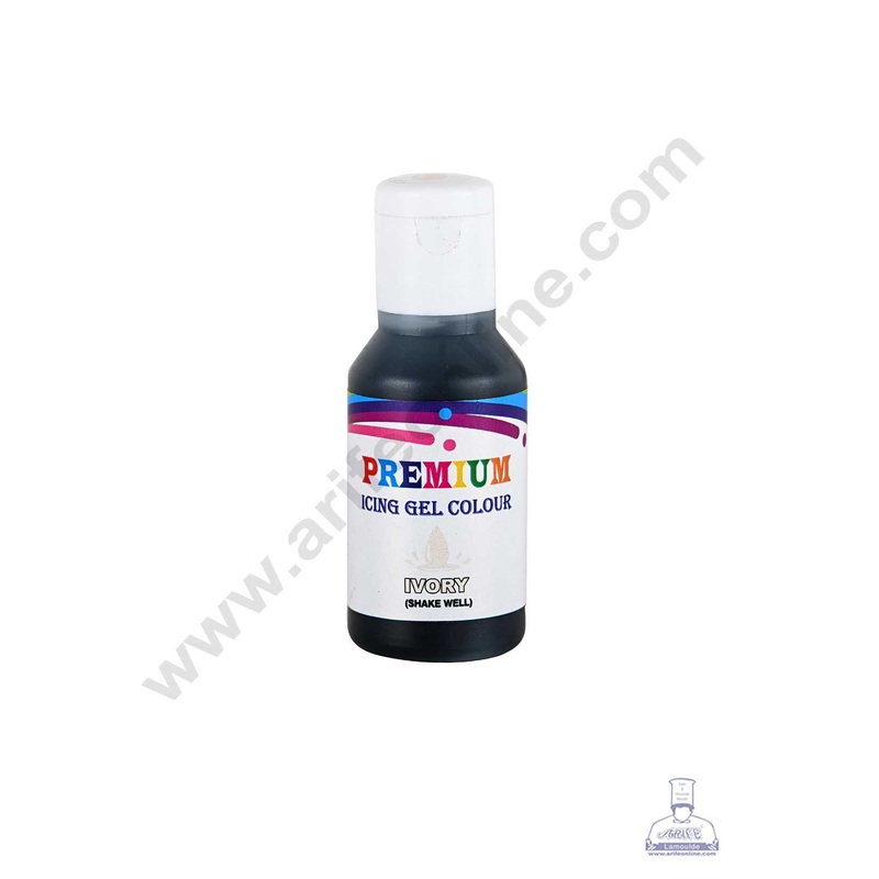 Bake Haven Premium Icing Gel Colour - Ivory (20g)