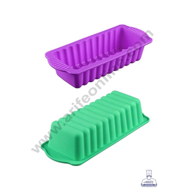CAKE DECOR 1 Cavity Bread Loaf Shape Silicon Cake Mould Silicon Mould (SBSM-861)