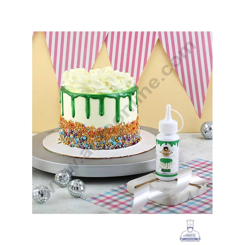 Bake Haven Drips Colour 100 G  Green