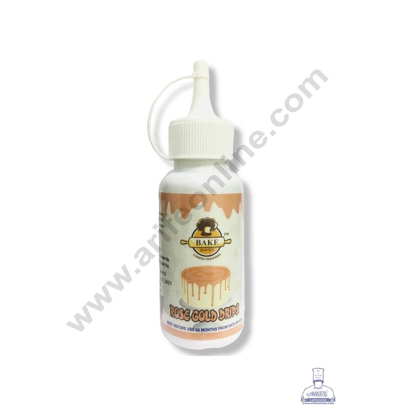 Bake Haven Drips Colour 100 G  Rose Gold