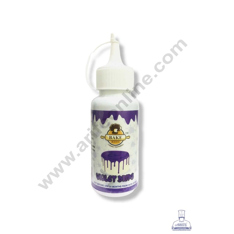 Bake Haven Drips Colour 100 G  Violet