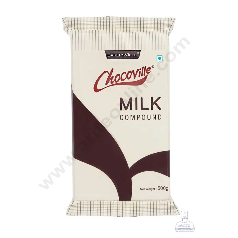 Chocoville Milk Compound Slab - 500g