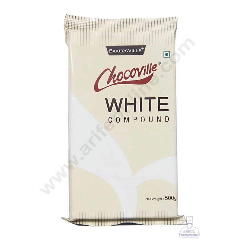 Chocoville White Compound Slab - 500g
