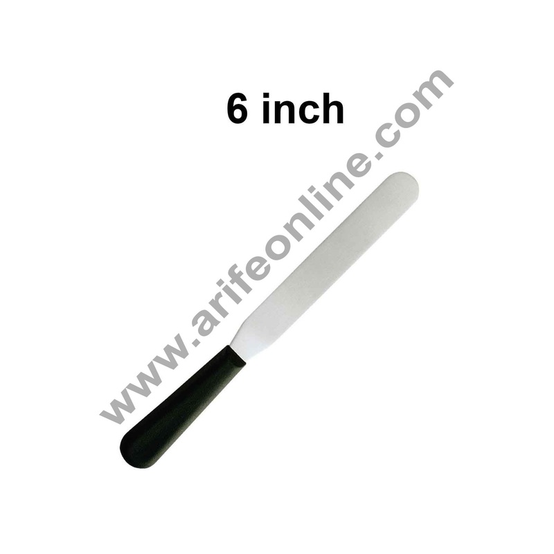 Cake Decor Stainless Steel Cake Palette Knife Icing Spatula - 6 inch/ 1 Piece