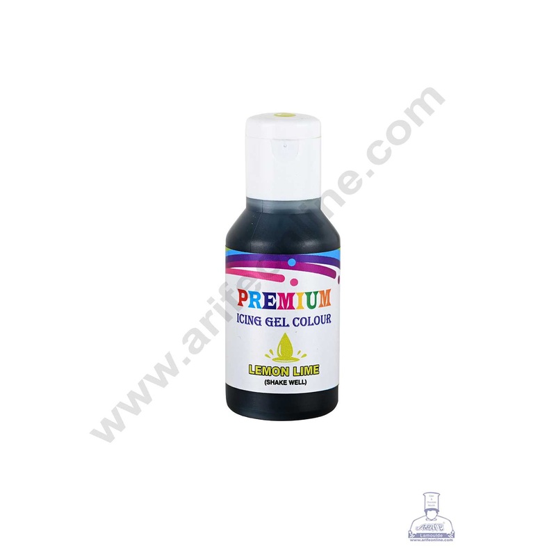 Bake Haven Premium Icing Gel Colour - Lemon Lime (20g)