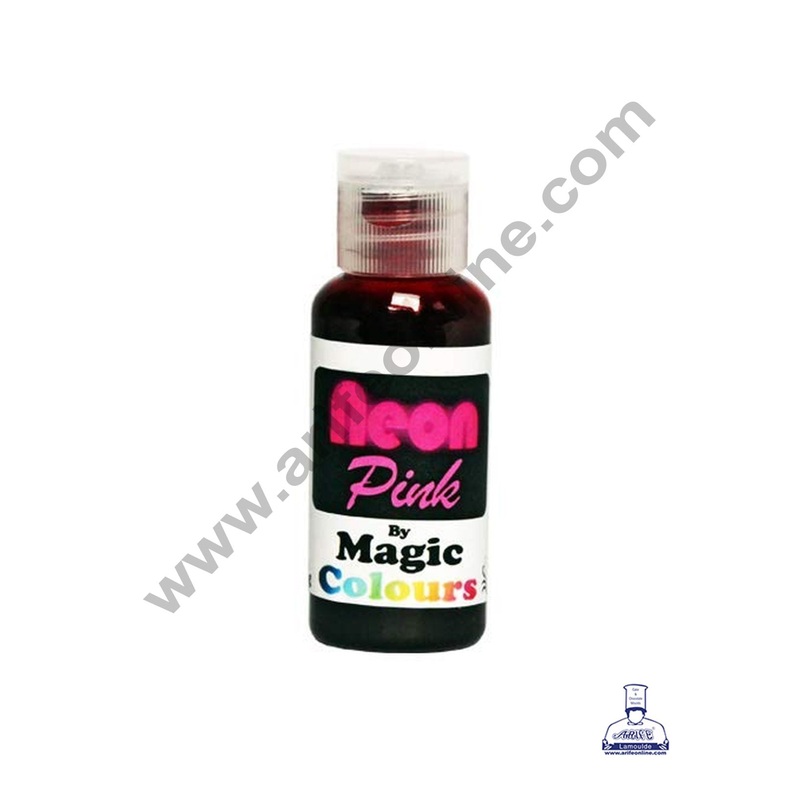Magic Colours Magic Color Neon Paste Color - Pink ( 32g )