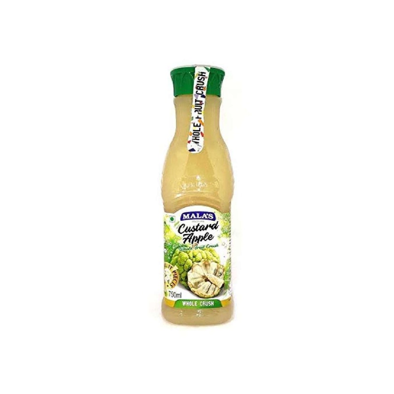 MALA'S Custard Apple Whole Crush 750ml PET Bottle