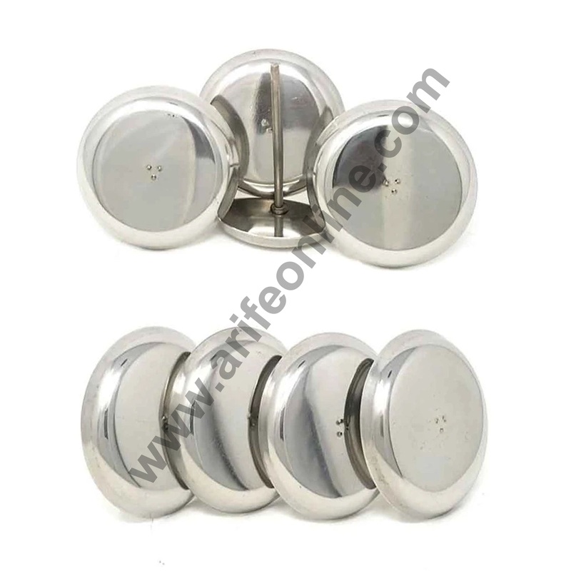 Cake Decor Stainless Steel 4 Piece Set Big Flower Nails For Cake Decorating Baking Tools