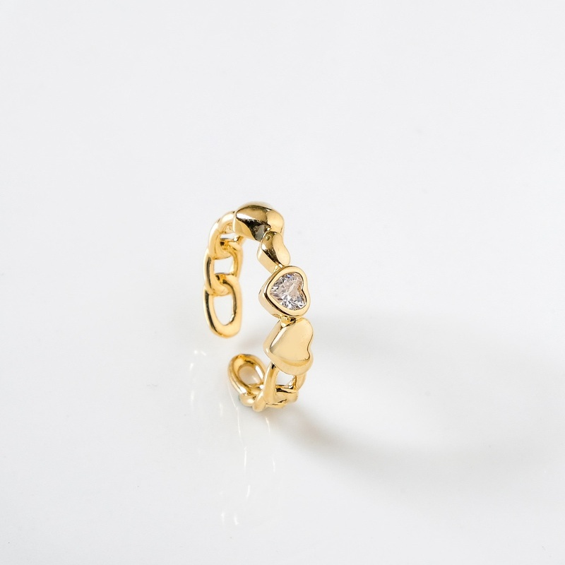 Only Hearts Finger Ring Gold