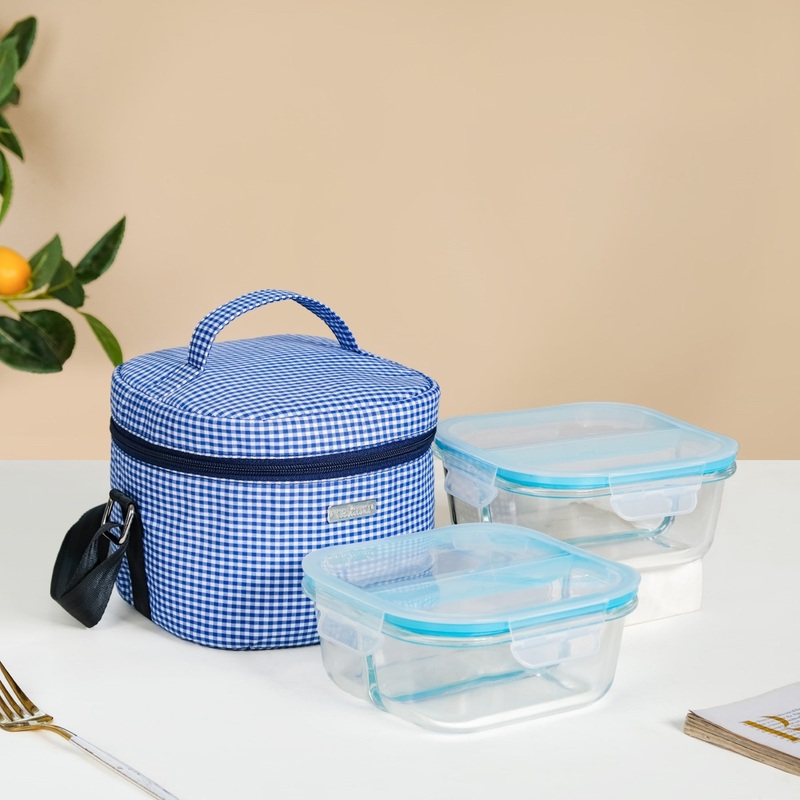 Wanderlust Thermal Lunch Bag Hamper Set