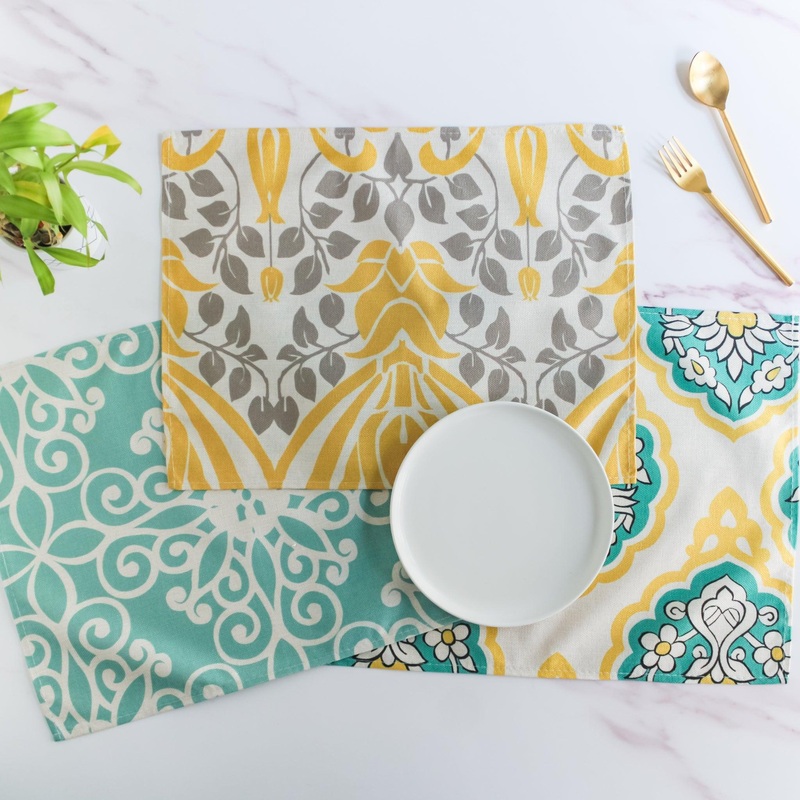 Abstract Table Mat Set of 2
