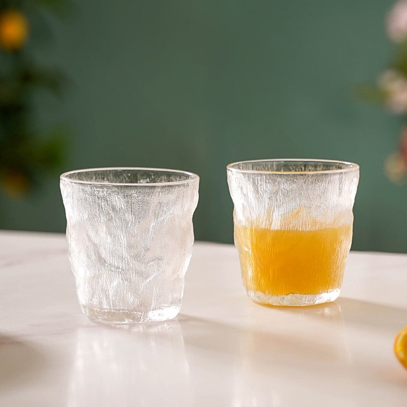 Crystal Drinking Glass Set of 2