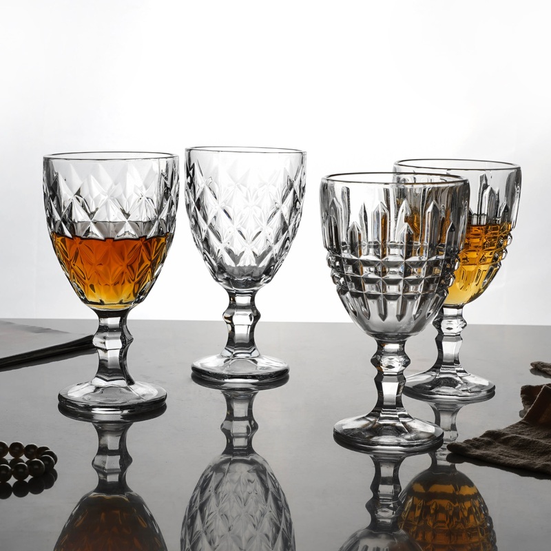 Crystal Wine Glass Set of 2