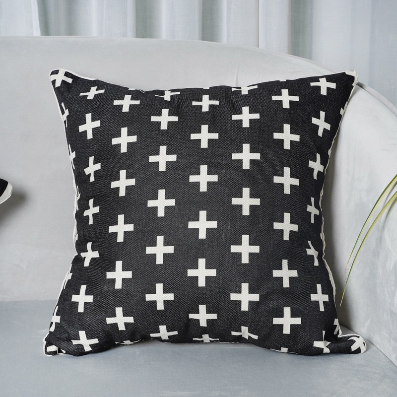 Monochrome Cushion Cover Set of 2