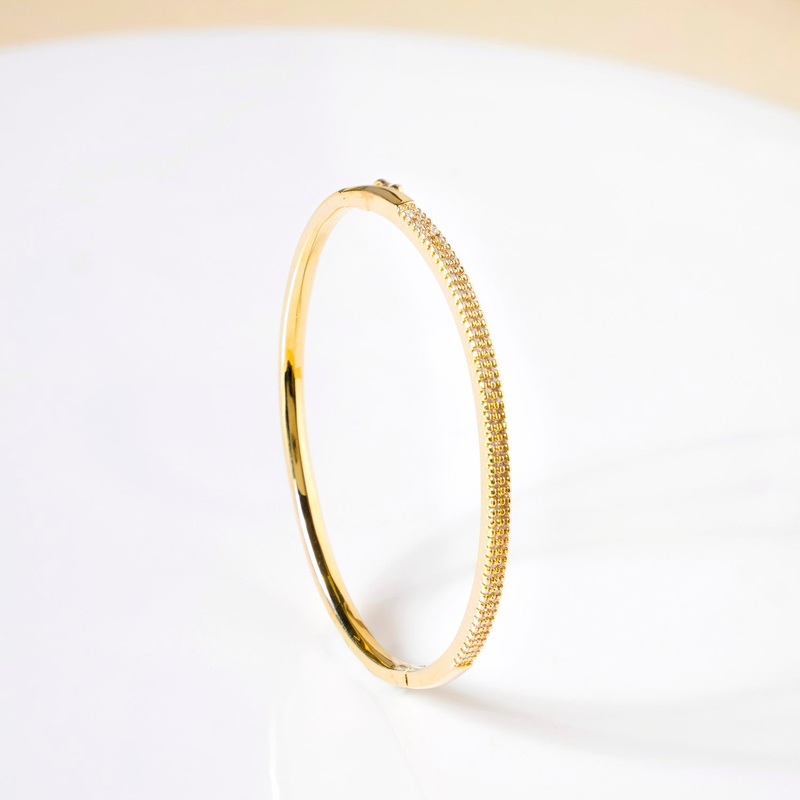 Starlight Gold Statement Bracelet