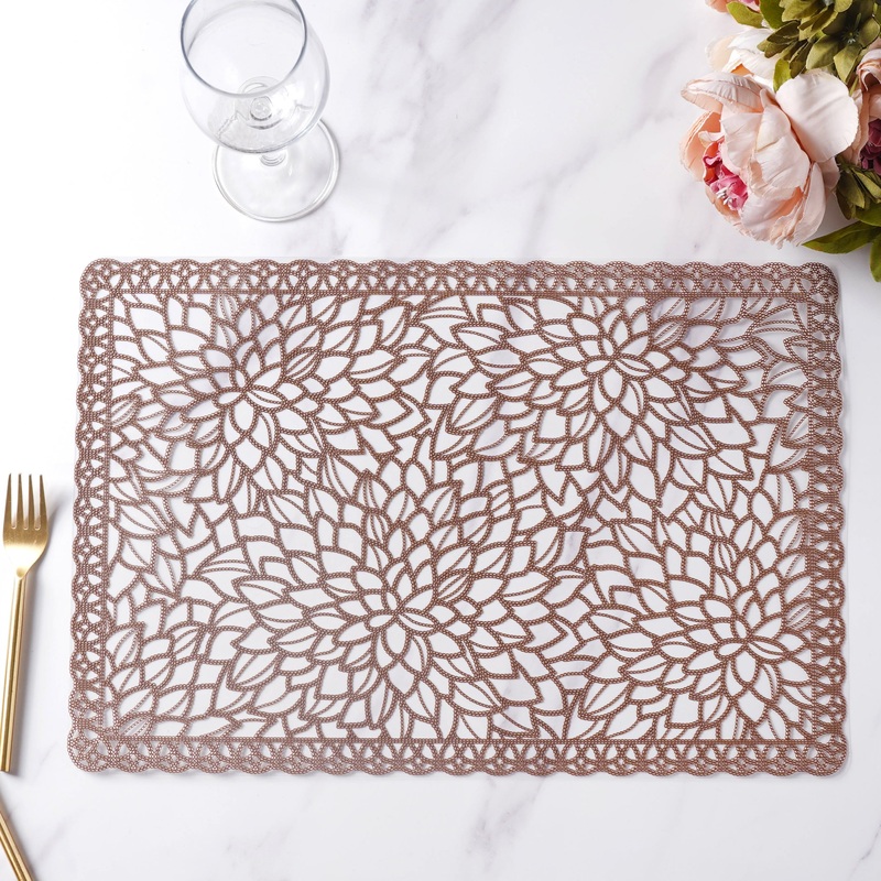 Brown Table Mat Set