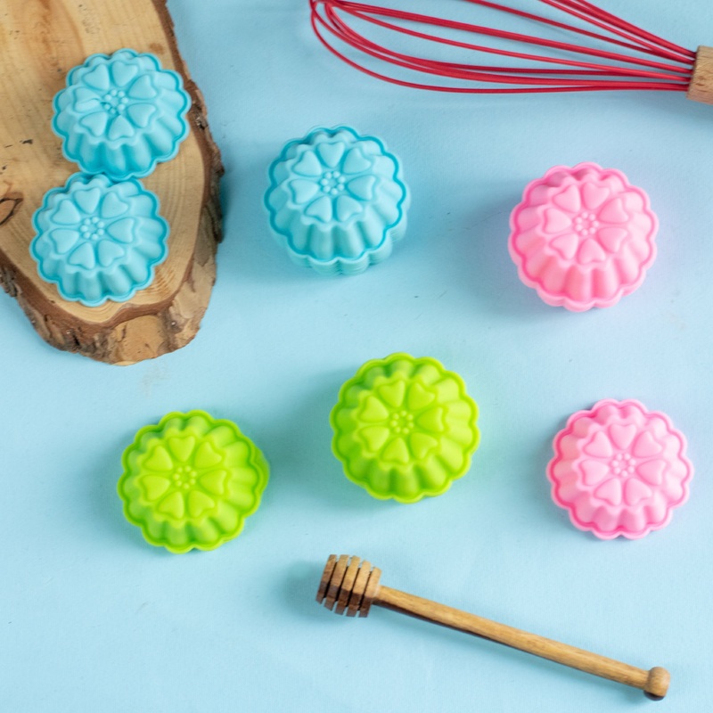 Flower Cupcake Mould