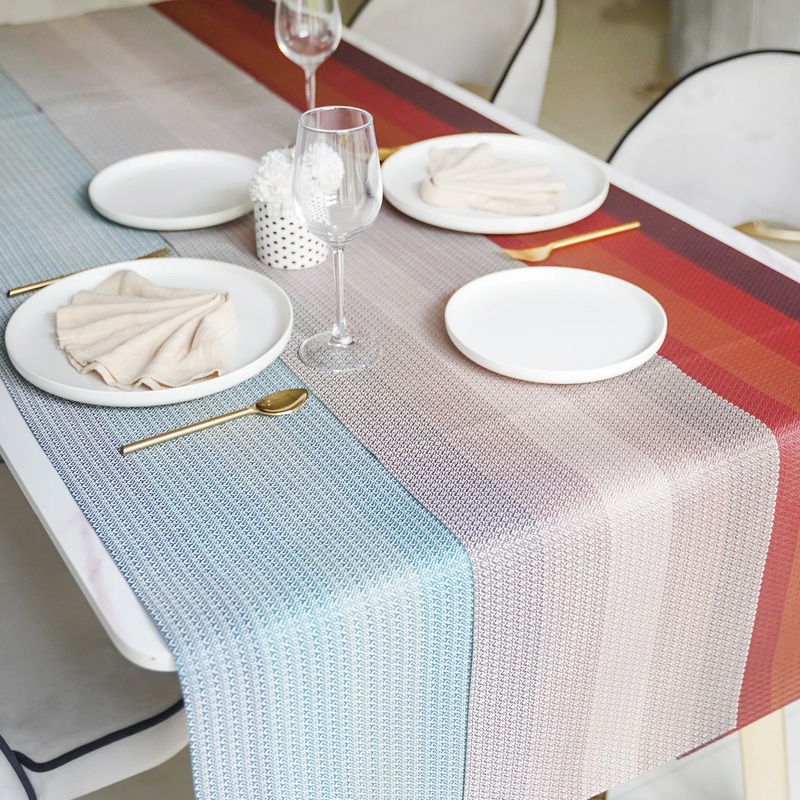 Long Table Runner Striped
