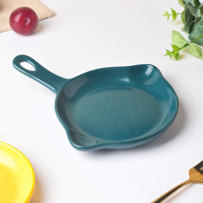 Green Microwavable Baking Tray 6 inch