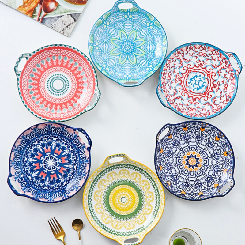 Mandala Round Dish