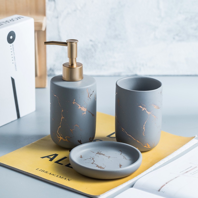 Marble Bathroom Set