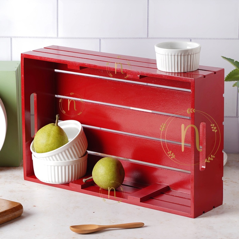 Red Tray