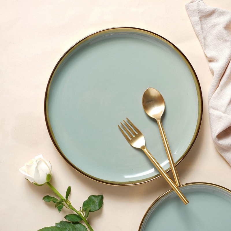VERA Green Dinner Plate