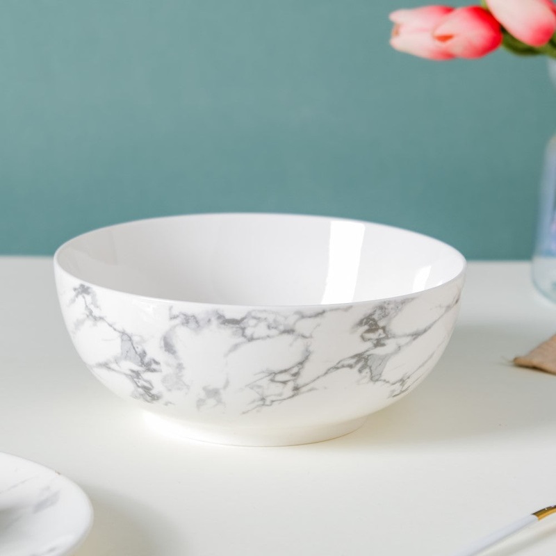 Marble Serving Bowl