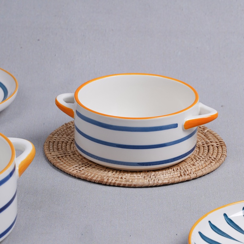 Serving Bowl With Handles Nitori Small