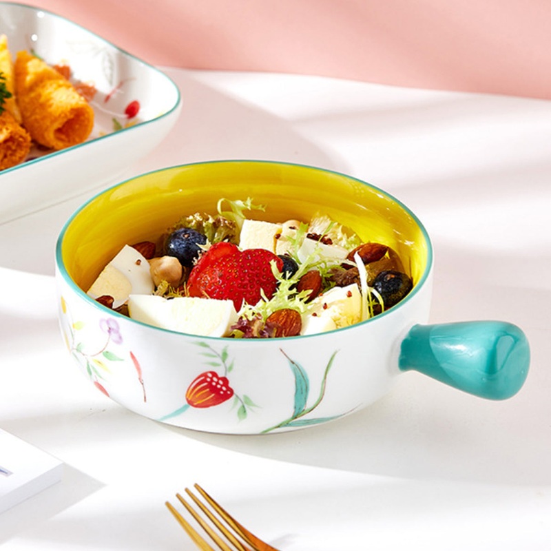 Spring Bowl with Handle