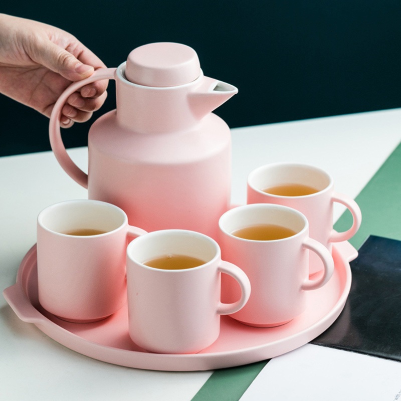 Tea Serving Set Pink
