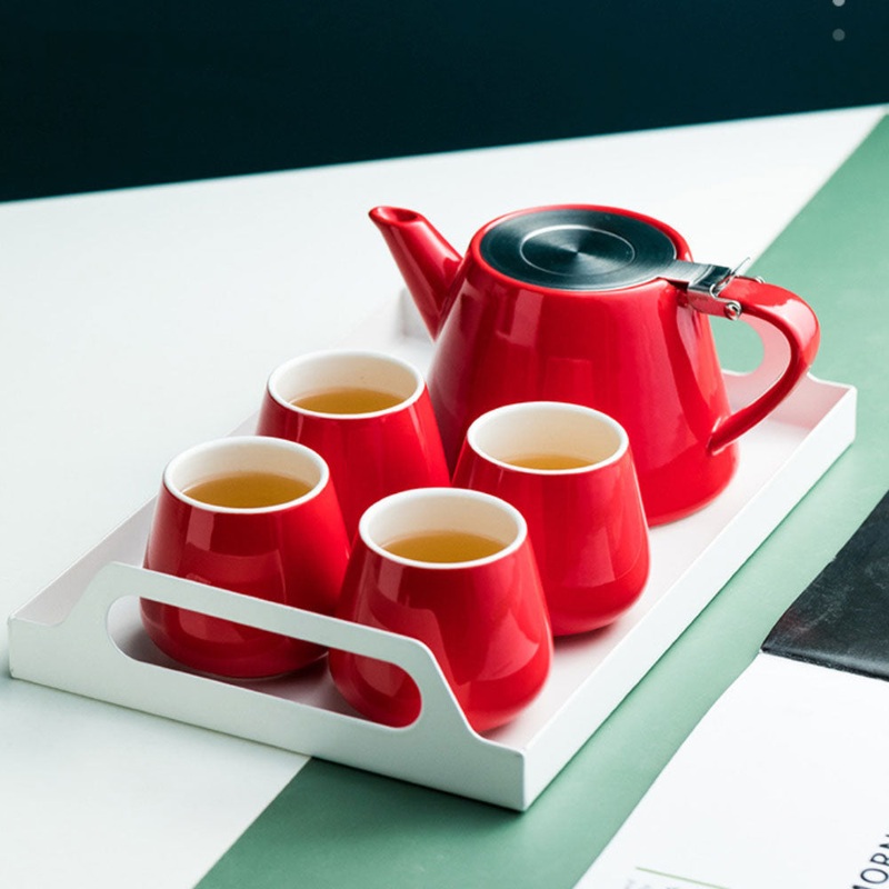 Tea Serving Set Red